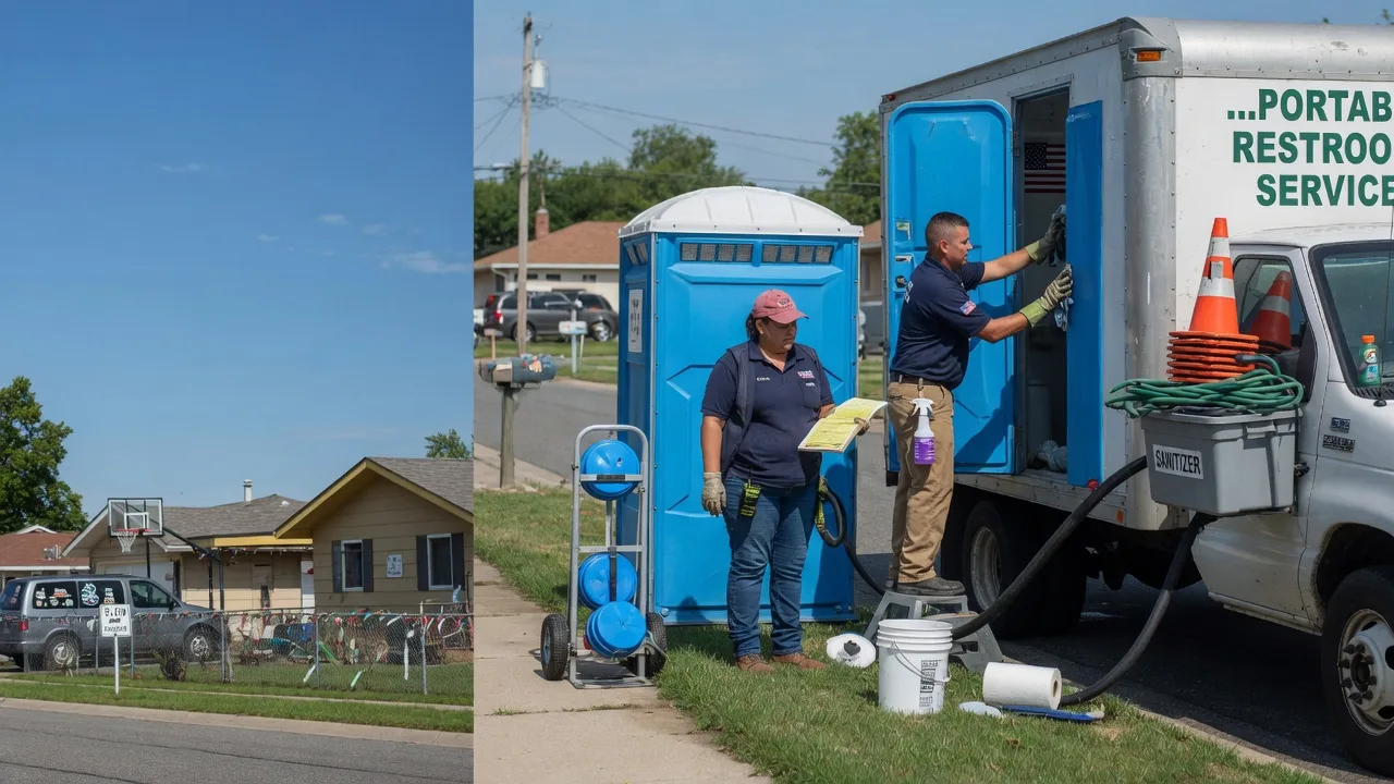 Porta Potty Rental in Basehor, KS near me